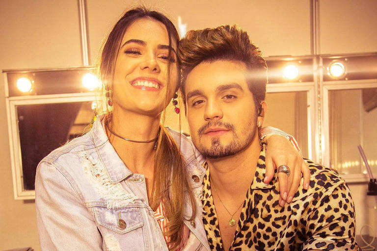 Luan Santana e Jade Magalhães