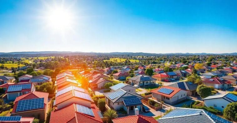 Como a Energia Solar Está Transformando a Rede Elétrica da Austrália