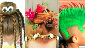 Dia do Cabelo Maluco: dicas e sugestões de penteados para meninas e meninos