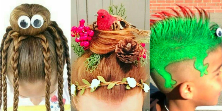 Dia do Cabelo Maluco: dicas e sugestões de penteados para meninas e meninos