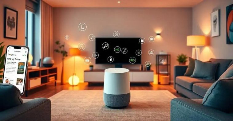 Google Home: Integração com dispositivos do Encontre Meu Dispositivo