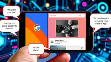 Integração do Google Gemini com o Menu de Compartilhamento do Android