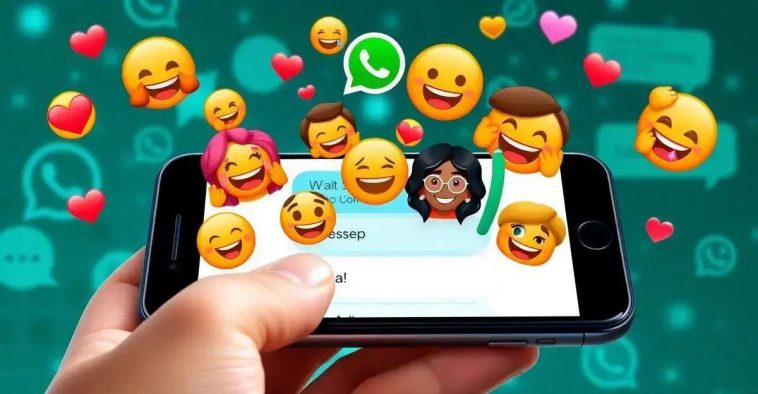 Nova Função: Reações WhatsApp com Emojis Recentes