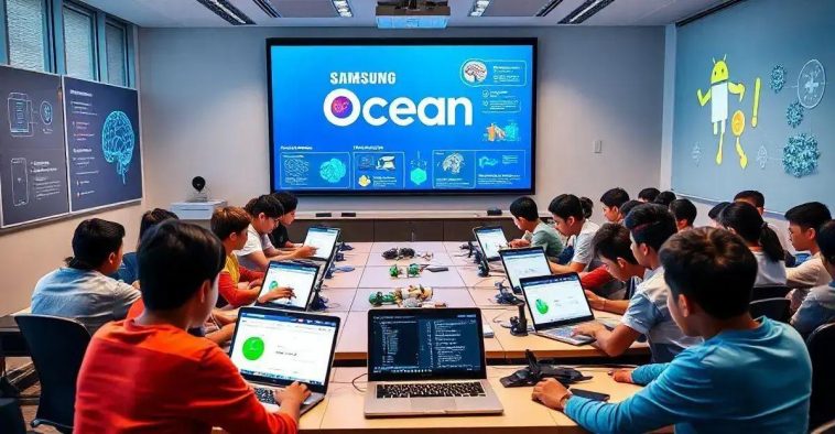 Samsung Ocean: Aulas de AI, Android e mais em Outubro