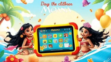 Tablet Infantil da Moana é a Sensação do Dia das Crianças